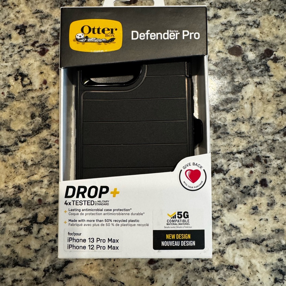 OtterBox Defender Pro iPhone Case - Black